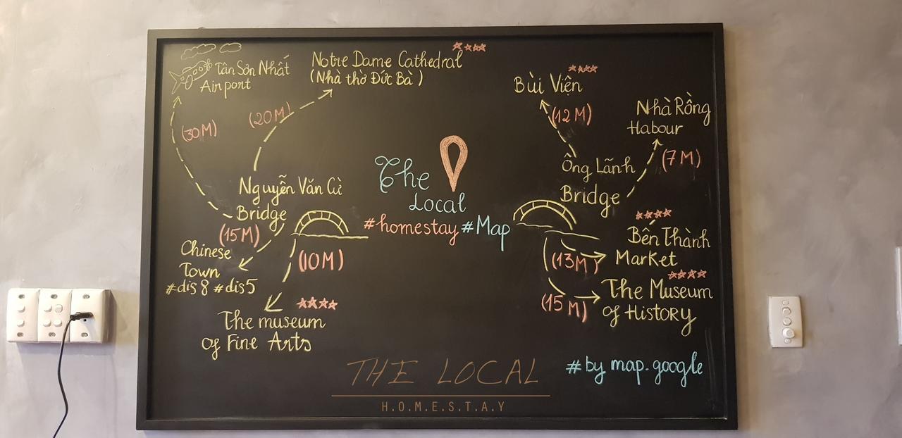 The Local Homestay Ho Chi Minh-stad Buitenkant foto
